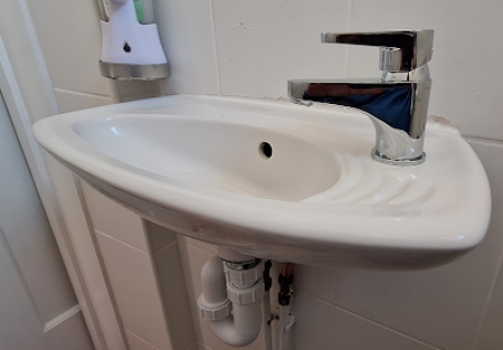 A small wash basin upgrade job here. The customer wanted a more...