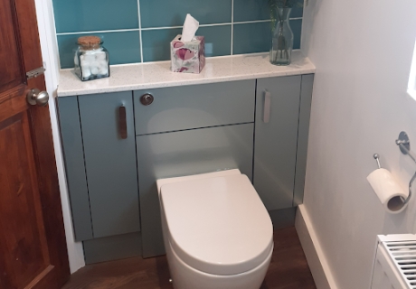If you are looking for a sleek fitted look in your cloakroom...